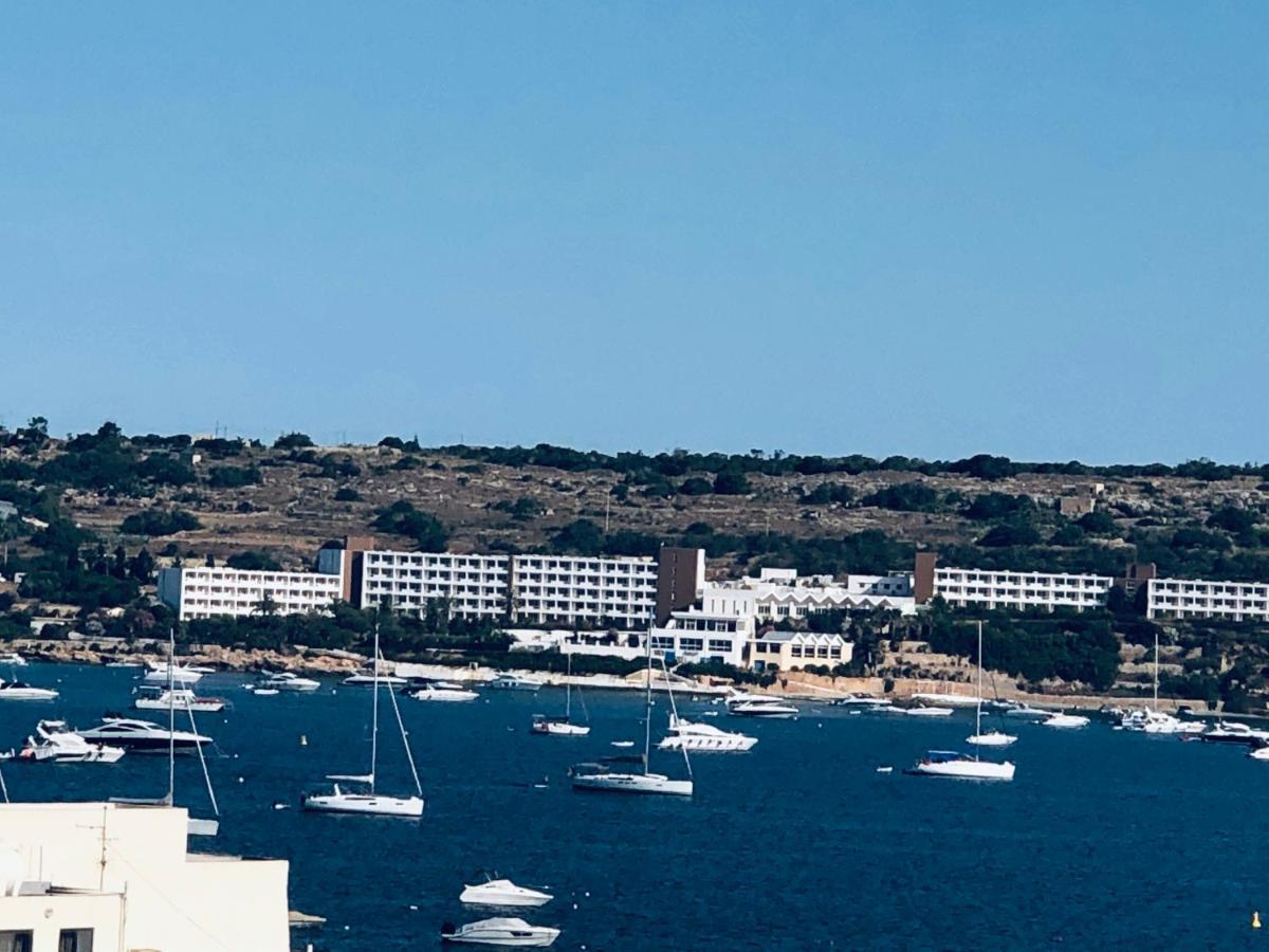Modern Apartment With Sea View Mellieħa Eksteriør bilde